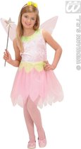 Elfen Feeen & Fantasy Kostuum | Dancing Pixie Roze Bloem Kostuum Meisje | Maat 140 | Carnaval kostuum | Verkleedkleding