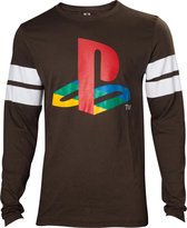 Playstation - Logo Striped Army Men's Longsleeve - 2XL