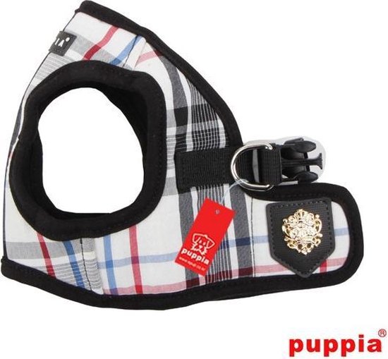 Puppia Harnas B Junior - Zwart - size S
