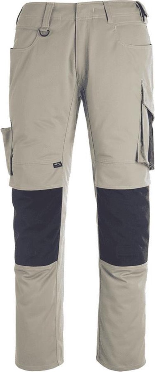 Mascot Unique Broek met kniezakken 12679-442 - lichtkhaki/zwart - C52 - 82