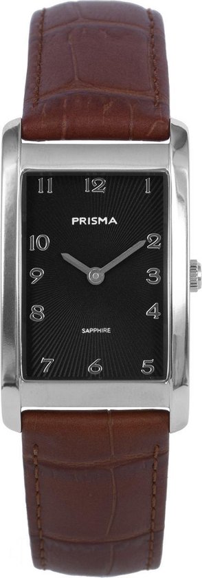 Montre Prisma Femme P.1966 Bracelet Cuir Argent
