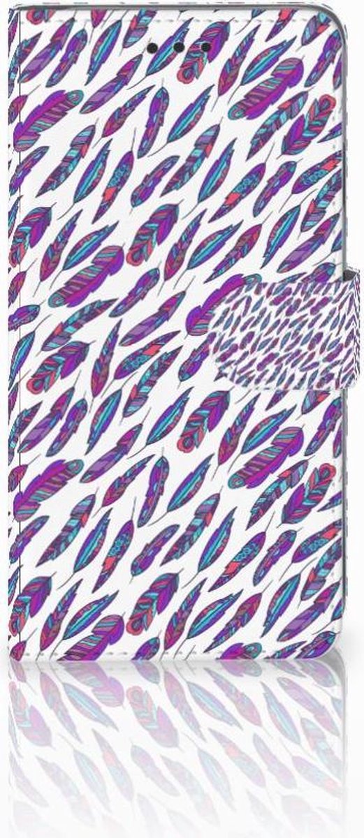 Apple iPhone Xs Max Telefoon Hoesje Feathers Color