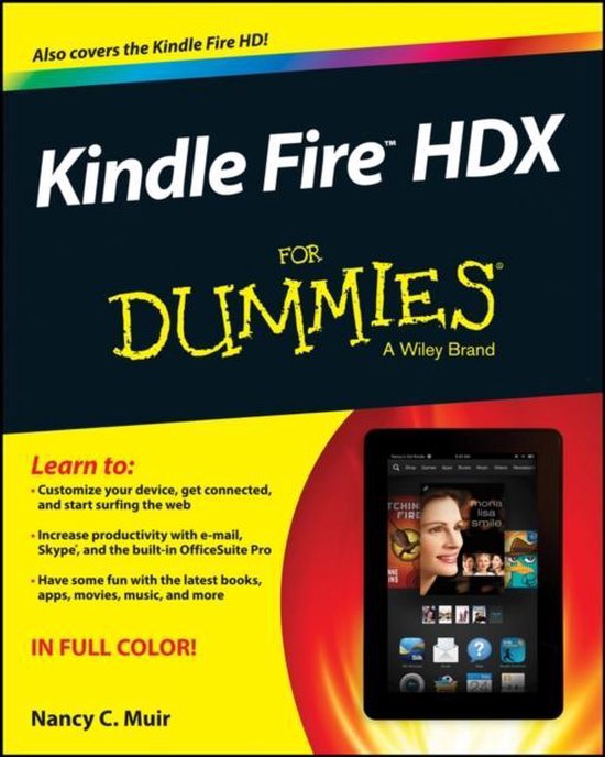 Kindle Fire HDX For Dummies - cover