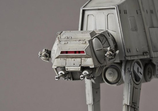 Revell Bandai AT-AT Modelbouwpakket 1:144 – Star Wars Gepantserd Voertuig Met Cockpit & Piloten, 161 Onderdelen