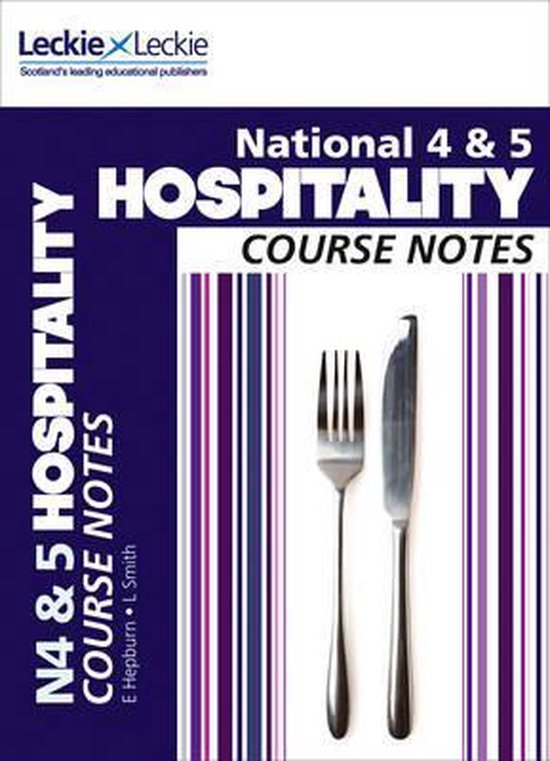 National 4/5 Hospitality Course Notes (Course Notes for SQA  ... - cover