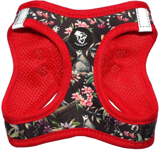 Frenkiez Step In Harness Maki Flower,X-Small