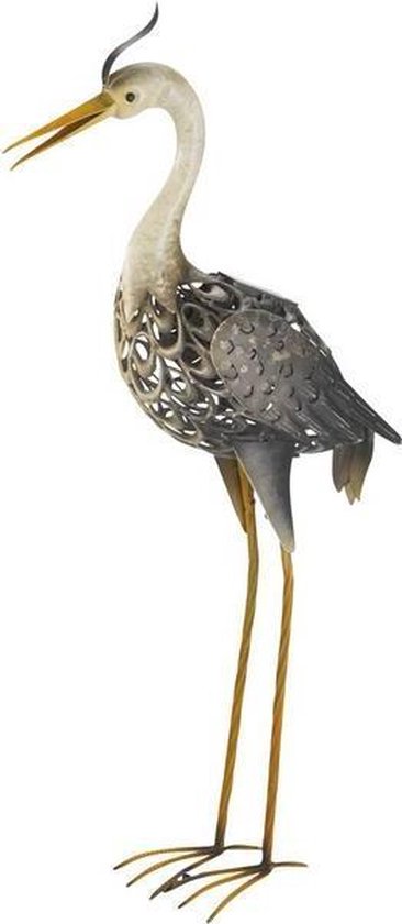 Zonne-energie Blauwe Reiger Ornament