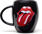 Gb Eye Ovale Mok The Rolling Stones Tongue Zwart 440 Ml