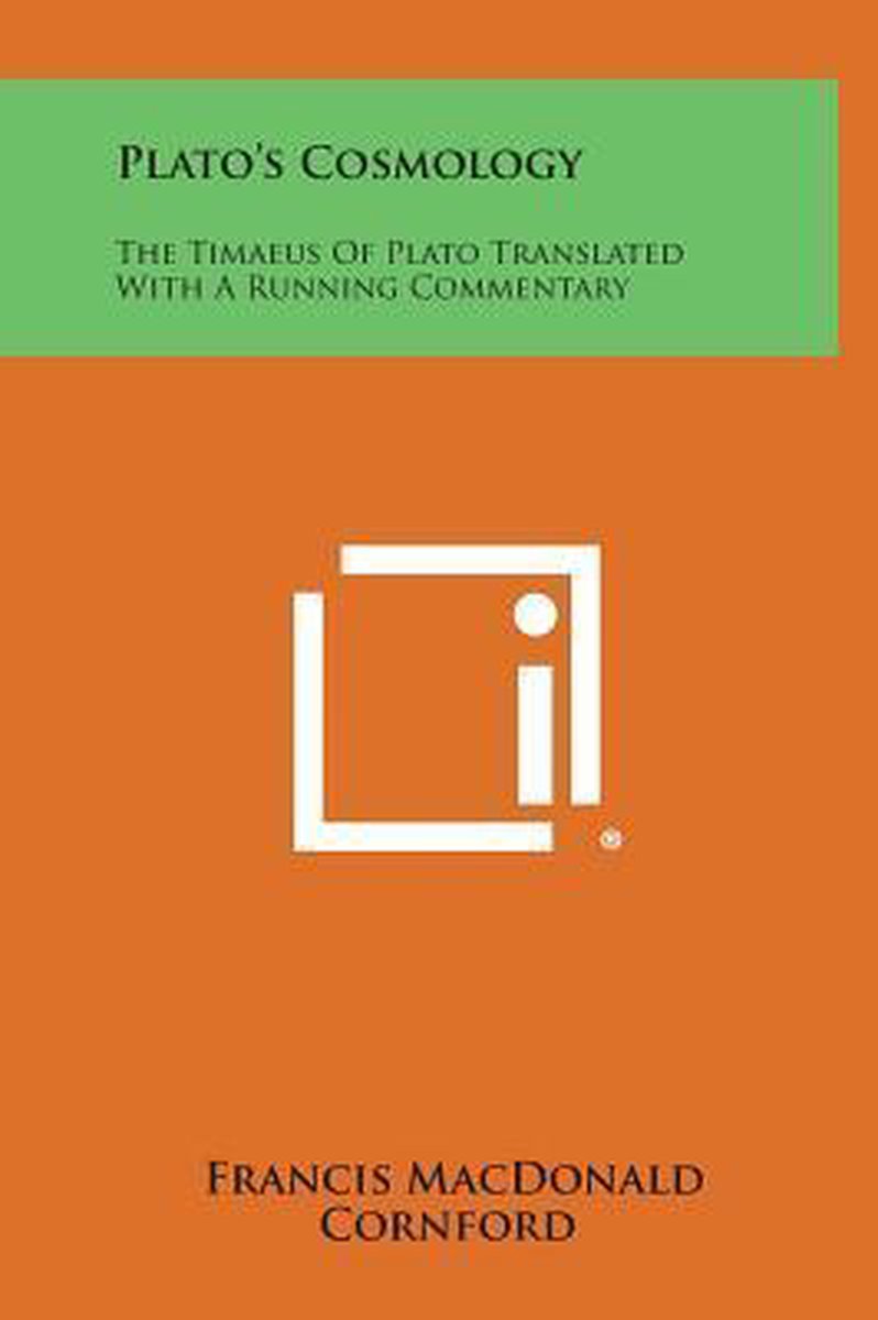 Plato's Cosmology van Francis Macdonald Cornford