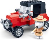 BanBao Snoopy Auto Geheimagent-7527