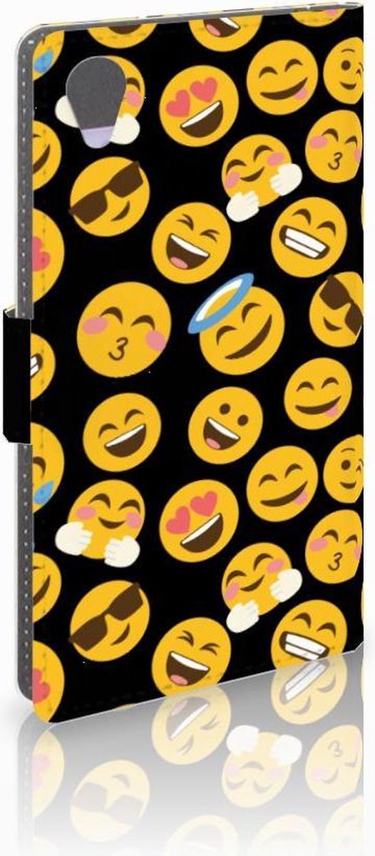 Sony Xperia Z1 Bookcase Design Emoji