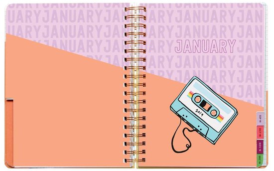 Pipsticks planner Just Getting Started - 17 maanden | bol