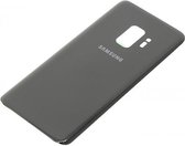 Voor Samsung Galaxy S9 Plus achterkant glas deksel batterij cover – Zilver