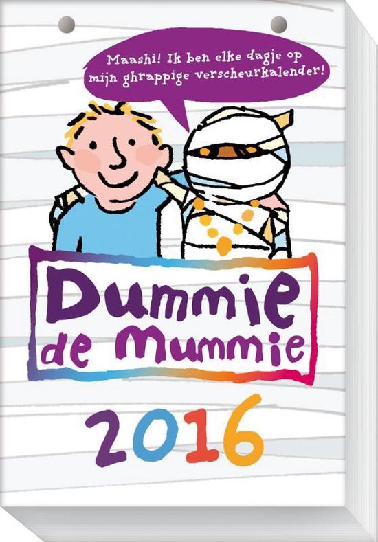 DUMMIE DE MUMMIE*scheurkalender 2016/ 1x14,95