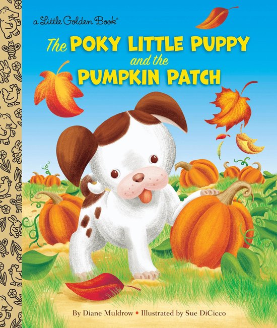Little Golden Book - The Poky Little Puppy and the Pumpkin P ... - cover