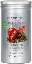 Greenland Fruit Emotions Strawberry-Anise 400 gr Scrub Salt