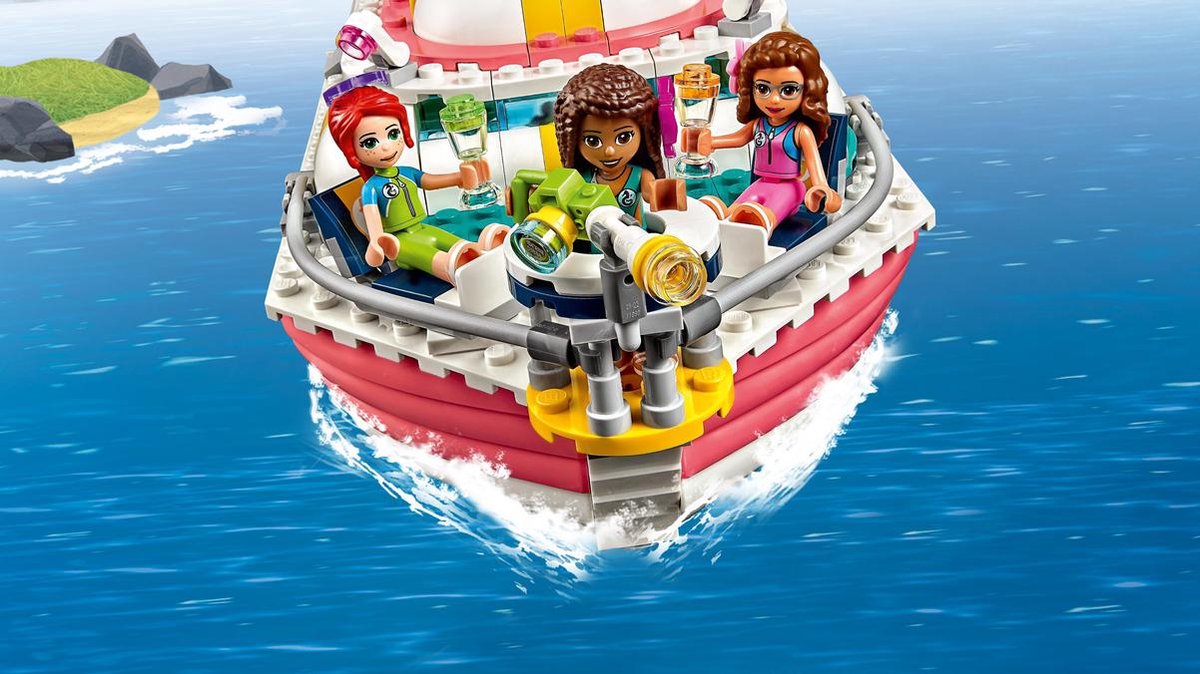 LEGO Friends Le bateau de sauvetage 41381 – Kit de construction (908  pièces) | bol.com