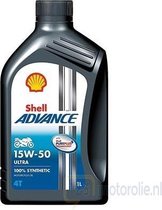 Shell Advance 4T Ultra 15W50 1L