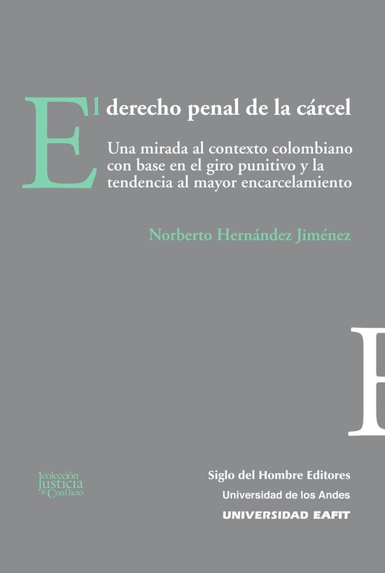 Justicia y conflicto 2 - El derecho penal de la cárcel - cover