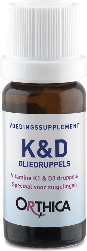 Orthica K&D Oliedruppels voor Zuigelingen - 10 ml