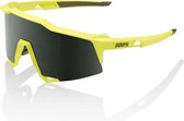 100% Speedcraft Fietsbril - Grey Green Lens - Soft Tact Banana