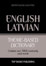 Theme-based dictionary British English-Latvian - 3000 words