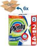 Plenty Extra Long keukenpapier - 12 rollen - kwartaal voorraad