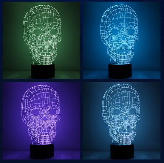 Lumière pour Décoration de maison Enfants D'anniversaire De Noël Cadeau Football 3D Illusion Lampes LED Veilleuse 7 Couleurs Tactile Interrupteur USB Lampe 