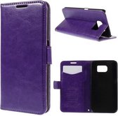 Kds PU Leather Wallet hoesje Samsung Galaxy S6 paars