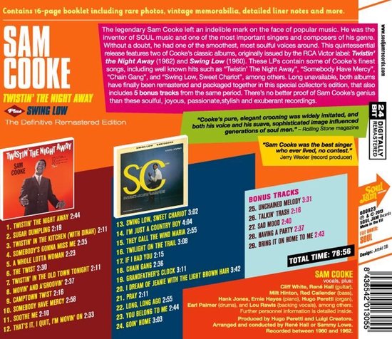 3 sam cooke page Who is
