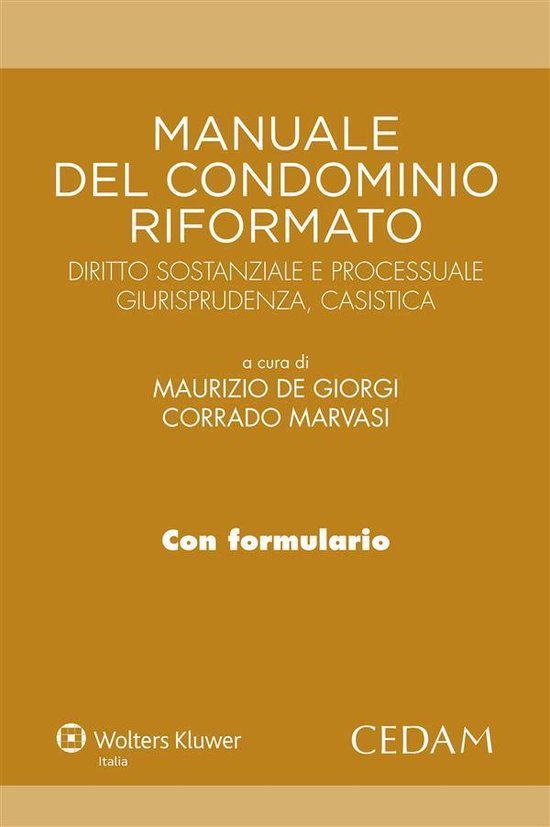Manuale del condominio riformato