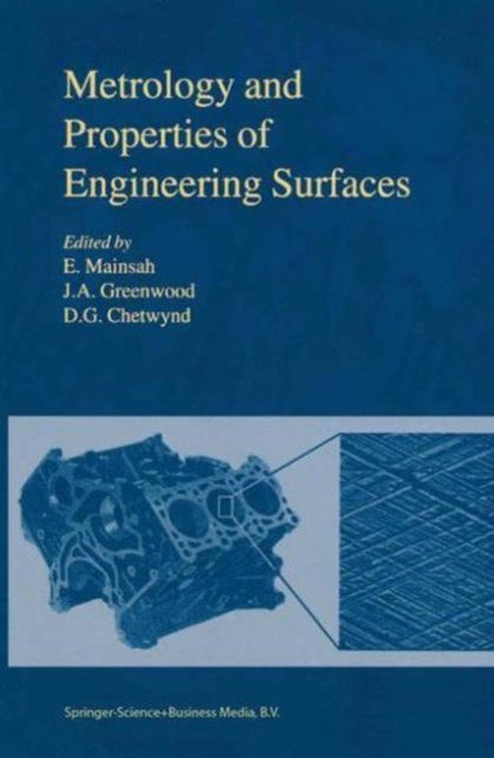 Metrology and Properties of Engineering Surfaces - cover