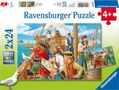 Ravensburger puzzel Bij de piraten - 2x24 stukjes