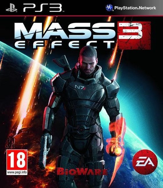Electronic Arts Mass Effect 3, PlayStation 3, Multiplayer modus, M (Volwassen), Fysieke media