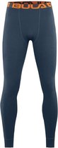 Attitude legging merino wol – blauw - maat S