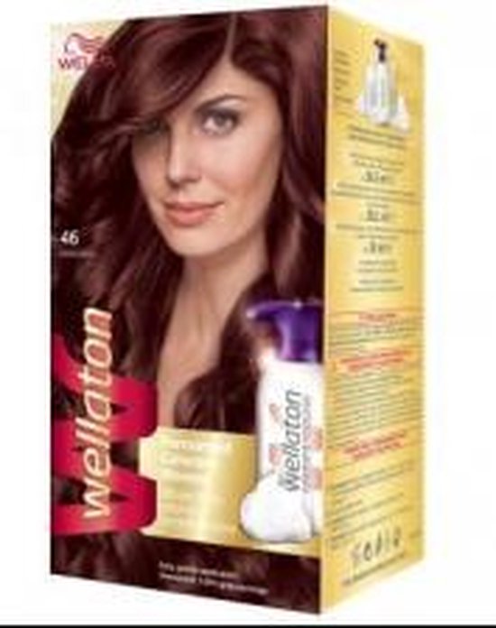 Wella Wellaton Haarverf - 4/6 BourgondiÃ« | bol.com