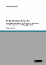 Die Selektivitat der Rezipienten