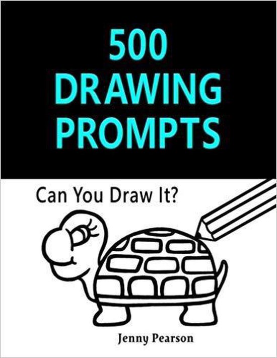 Boek cover 500 Drawing Prompts van Jenny Pearson (Paperback)