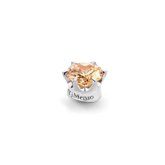 MY iMenso champagne Elegance crown for ring 8mm (925/rhod-plated)