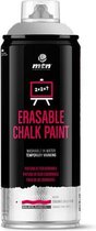 MTN Silver Chalk Paint - Spray de craie en aérosol 400 ml adapté aux applications temporaires