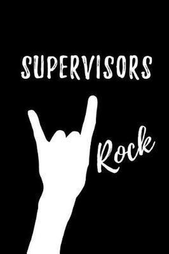 Supervisors Rock, Workplace Wonders | 9781096201960 | Boeken | bol.com