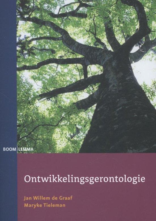 Cover van het boek 'Ontwikkelingsgerontologie'