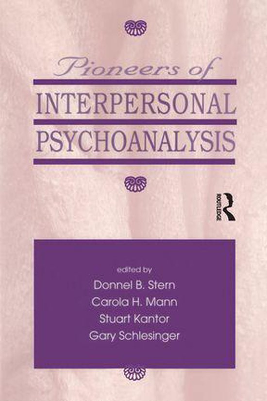 Pioneers of Interpersonal Psychoanalysis - cover