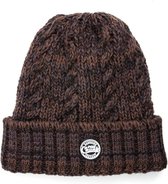 Fox Chunk Heavy Knit Beanie | Camo