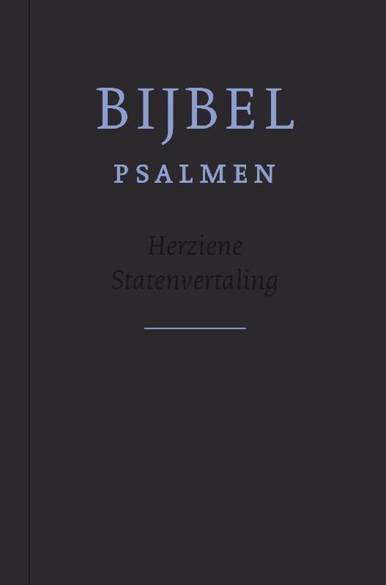 Cover van het boek 'HSV Bijbel Psalm & Gezang / Basiseditie zwart' van  Nvt