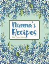 Nanna's Recipes Blue Flower Edition