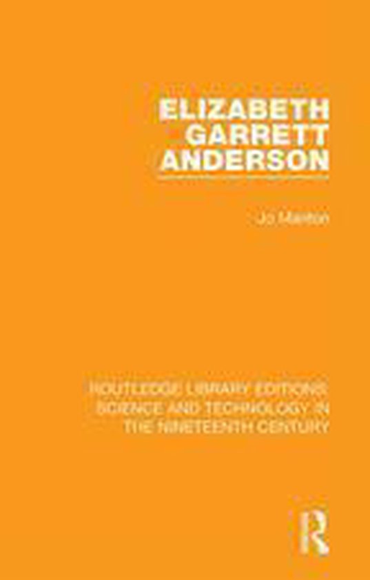 Routledge Library Editions: Science and Technology in the Ni ... - cover