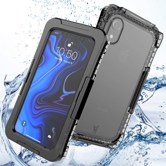 Schaap verkiezen aanraken Waterdichte Hoesje voor iPhone Xr Waterproof Case tot 6 meter Heavy Armor  Stofdicht | bol.com