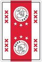 Afbeelding van het spelletje Speelkaarten Ajax wit/rood/wit XXX logo