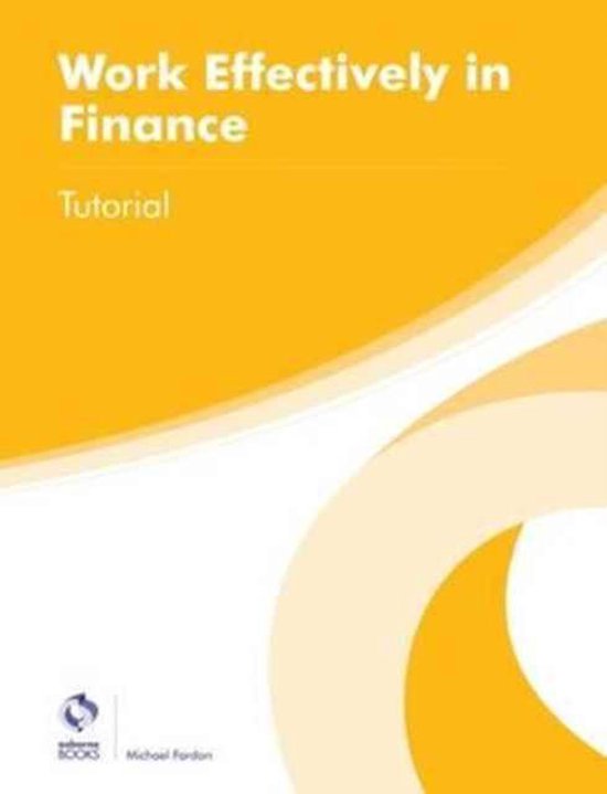 Work Effectively in Finance Tutorial - Michael Fardon